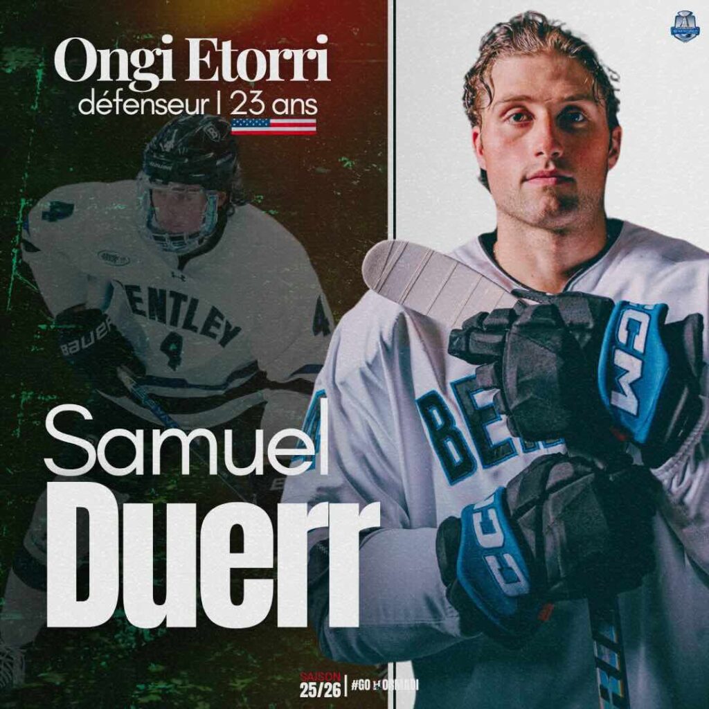 Arrivée de Samuel DUERR