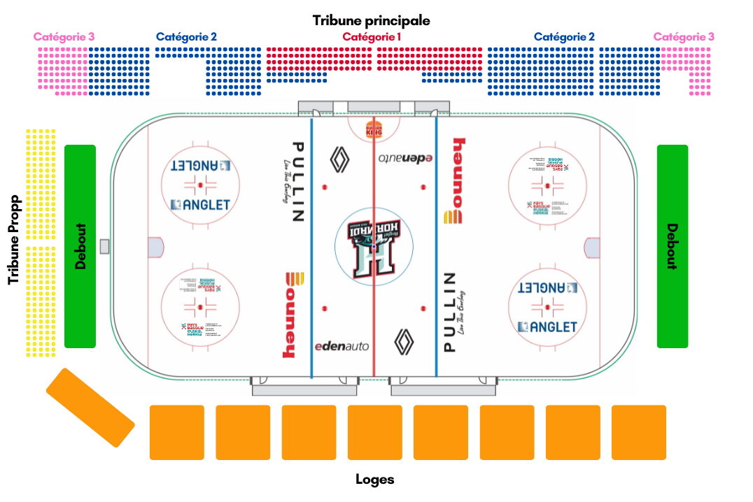 Abonnements 25/26 - Plan de billetterie